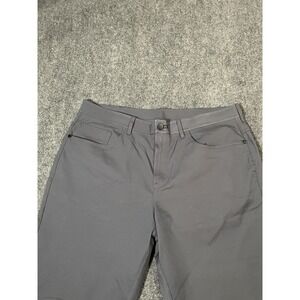 Public Rec Pants Mens 36x30 Gray Slim Fit Performance Stretch Casual Golf